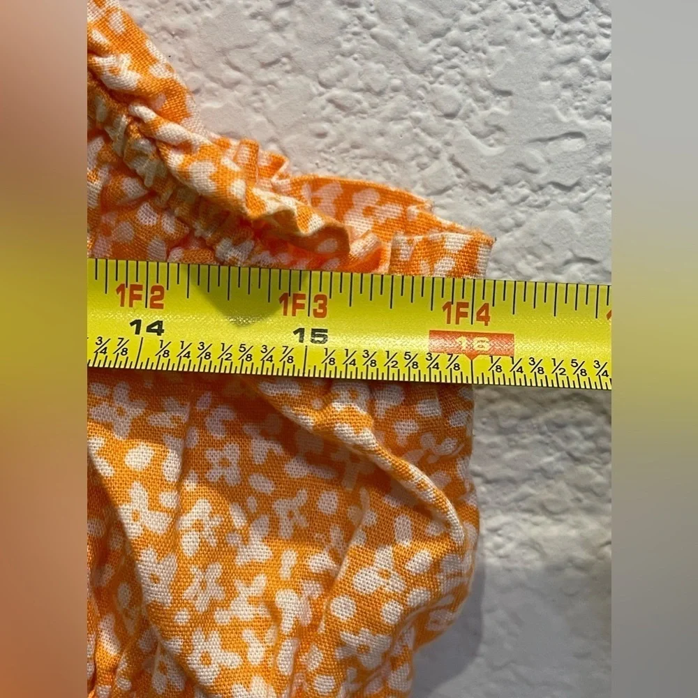 Wild Fable Summer Dress - orange floral - size medium